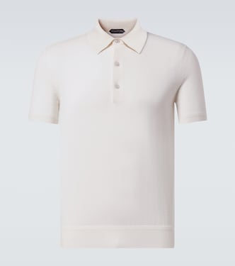 Cashmere and silk polo shirt | Tom Ford