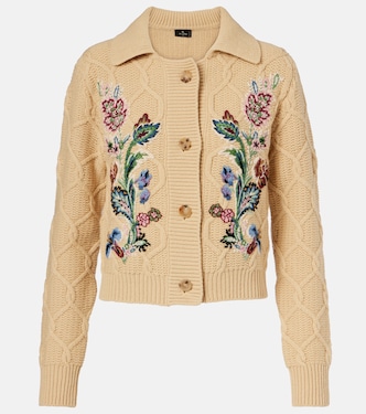 Bestickter Cardigan aus Wolle und Kaschmir | Etro