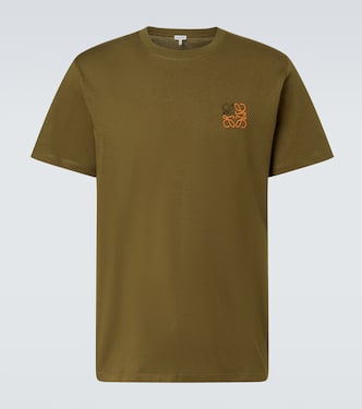 T-Shirt Anagram aus Baumwoll-Jersey | Loewe