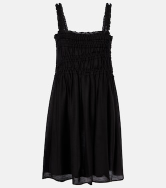 Smocked minidress | Tory Burch