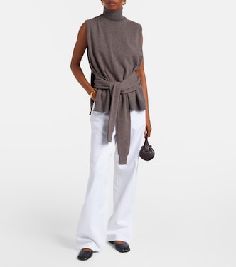 Layered wool and cashmere-blend top | Róhe