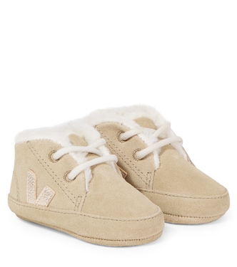 x Bonpoint baby suede booties | Veja Kids
