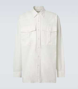 Oversized cotton twill shirt | Dries Van Noten