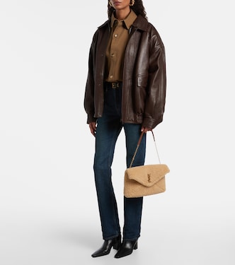 Surchemise Cassandre en coton et lin | Saint Laurent