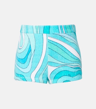 Shorts Iride in spugna di cotone | Pucci