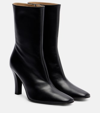 Mona leather ankle boots | The Row