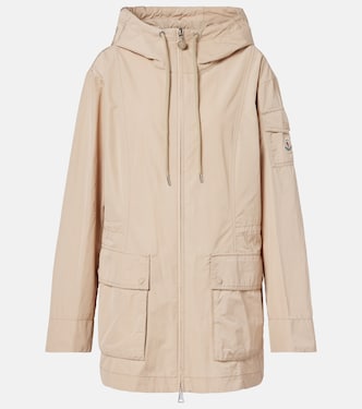 Leandro technical poplin parka | Moncler