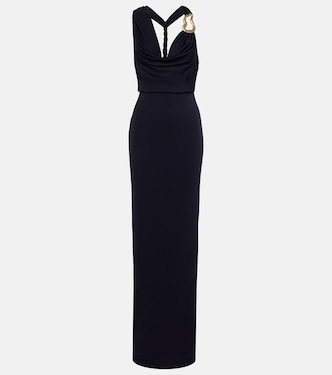Ayesha embellished halterneck gown | Rebecca Vallance