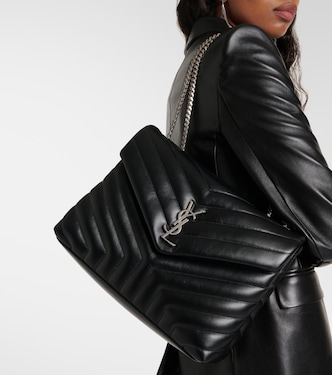 Borsa Loulou Medium in pelle matelassé | Saint Laurent