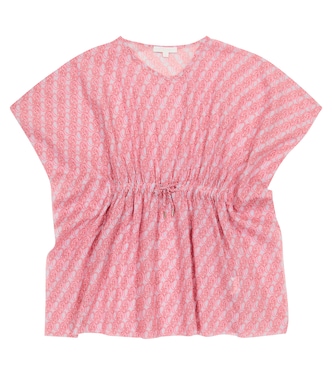 Printed cotton dress | Chloé Kids