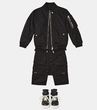 Bermuda Pods en coton mélangé | Rick Owens Kids