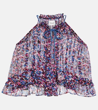 Top Fabino de georgette estampado | Marant Etoile
