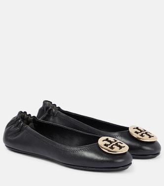 Minnie leather ballet flats | Tory Burch