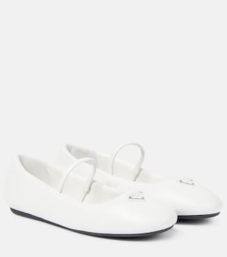 Ballerinas aus Leder | Prada