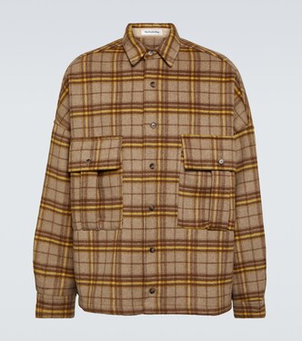 Hemdjacke aus einem Wollgemisch | The Frankie Shop