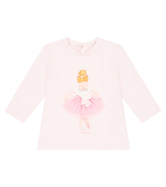 Top in cotone con stampa | Monnalisa