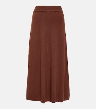 Falda midi en mezcla de seda | Joseph
