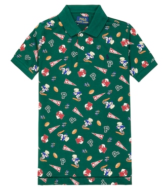 Polo Bear cotton polo shirt | Polo Ralph Lauren Kids