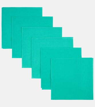 Set of 6 cotton napkins | Lisa Corti
