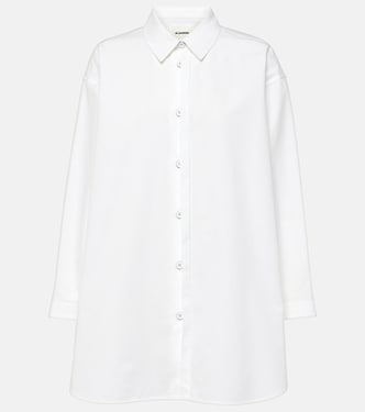 Cotton poplin shirt | Jil Sander