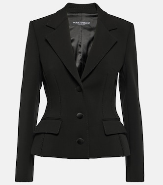 Blazer Dolce en laine mélangée | Dolce&Gabbana