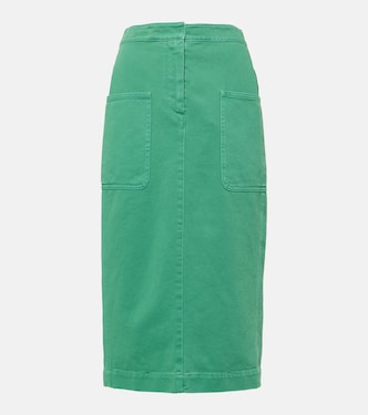 Gonna midi Werther in cotone | Max Mara