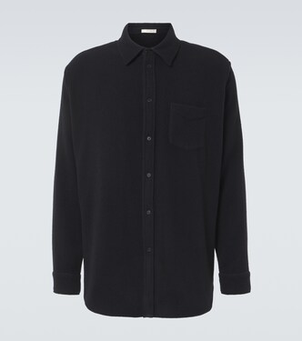 Ezra cashmere-blend shirt | The Row
