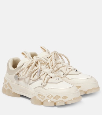 Diamond X II F leather sneakers | Jimmy Choo