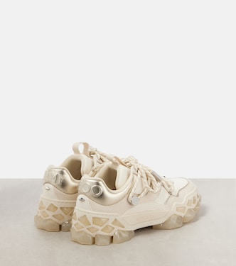 Sneakers Diamond X II F in pelle | Jimmy Choo