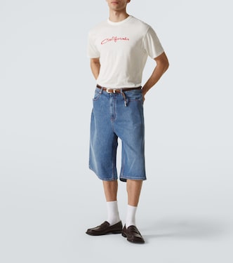 Indiana denim Bermuda shorts | ERL