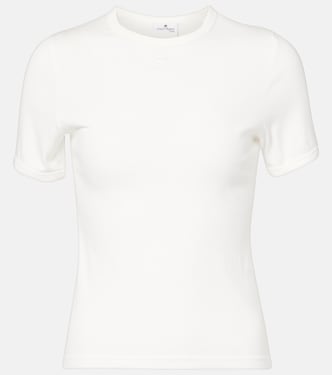 T-shirt in jersey di cotone | Courrèges