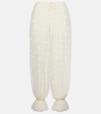 Bestickte Hose aus Spitze | Chloé