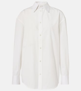 Camicia Cassandre in popeline di cotone | Saint Laurent