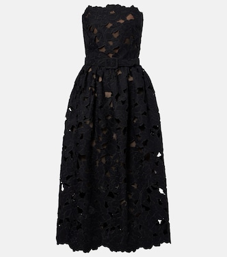 Bustier-Kleid aus Spitze | Oscar de la Renta