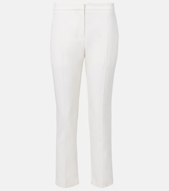 Cropped wool gabardine flared pants | McQueen