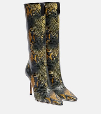 Botas altas The Boot 100 de piel | Jimmy Choo