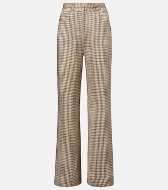 Pantalon ample Poltana à carreaux | Acne Studios
