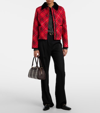 Burberry Check cotton jacket | Burberry