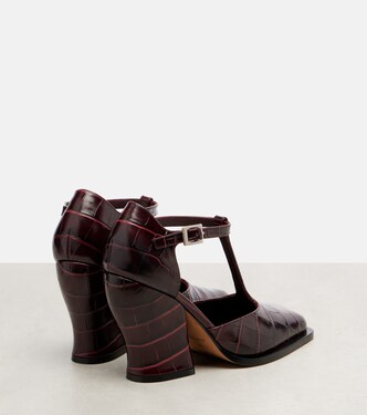 Escarpins Onda 90 en cuir embossé | Loewe
