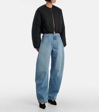 Puffer cropped jacket | Alaïa