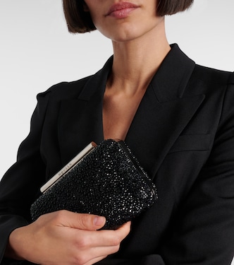 T-Bar Small embellished clutch | McQueen