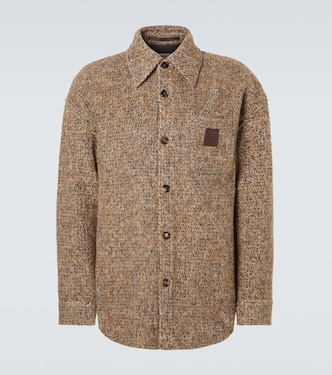 Anagram wool-blend overshirt | Loewe