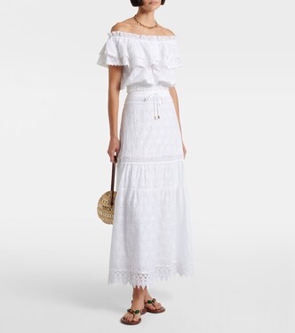 Alessia 코튼 맥시 스커트 | Melissa Odabash