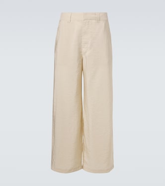 Silk-blend wide-leg pants | Lemaire