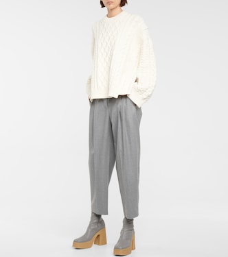 Jersey en mezcla de algodón trenzado | Stella McCartney