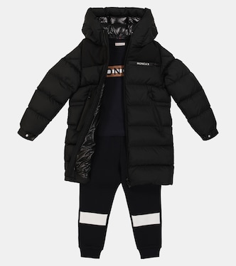 T-shirt in cotone con logo | Moncler Enfant