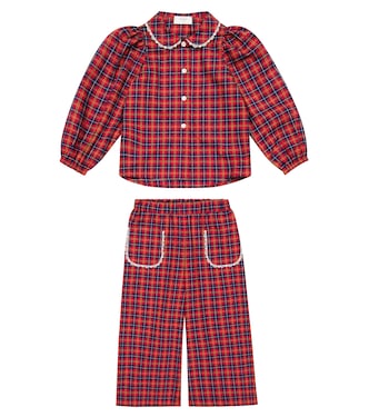 Pijama de algodón a cuadros | Paade Mode