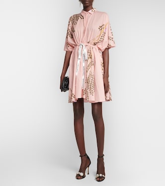 Robe chemise imprimée en soie | Giambattista Valli