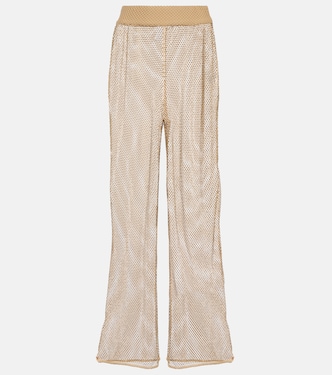 Pantalon Sullivan en résille à cristaux | Simkhai