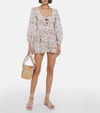 Mono Sip Sip de algodón estampado | Marysia